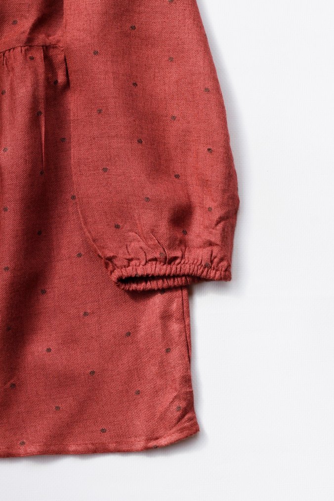 Kız elbise  kışlık uzun kollu MANGO - Görsel 2