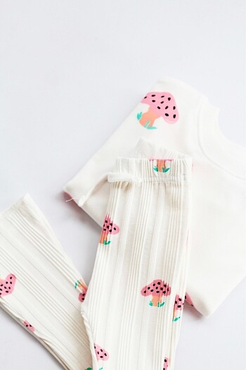 Kız çocuk taytlı takım - Görsel 6