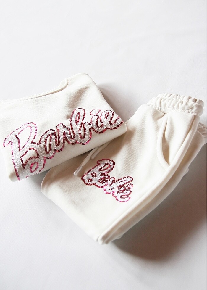 Eşofman takım kız çoçuk Barbie - Görsel 3