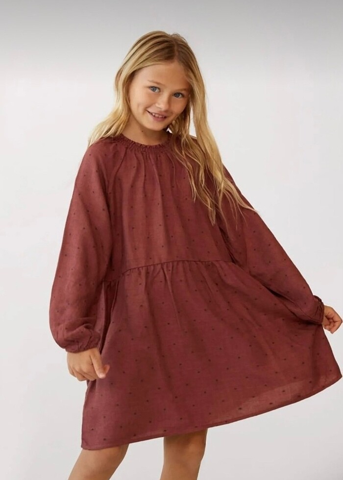 Kız çocuk orijinal elbise - Görsel 3