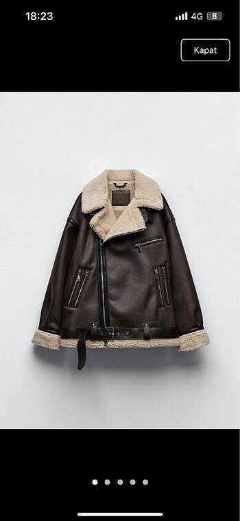 Zara Biker Mont
