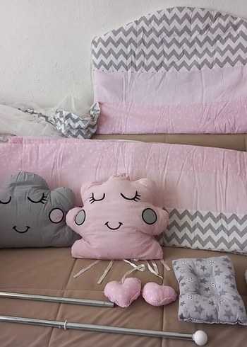 Chicco Pembe Pastel Bebek Beşiği ve Sepeti