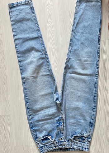 Trendyol & Milla Mavi Loose Fit Midi Kadın Denim Jean