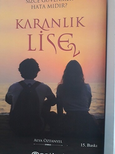  Beden Renk Karanlık lise 1 ve 2.kitap