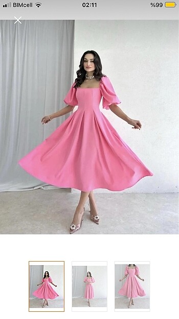 Pembe Elbise