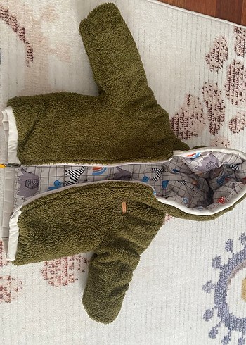 Erkek Çocuk Baskılı Fermuarlı Mont - Görsel 2