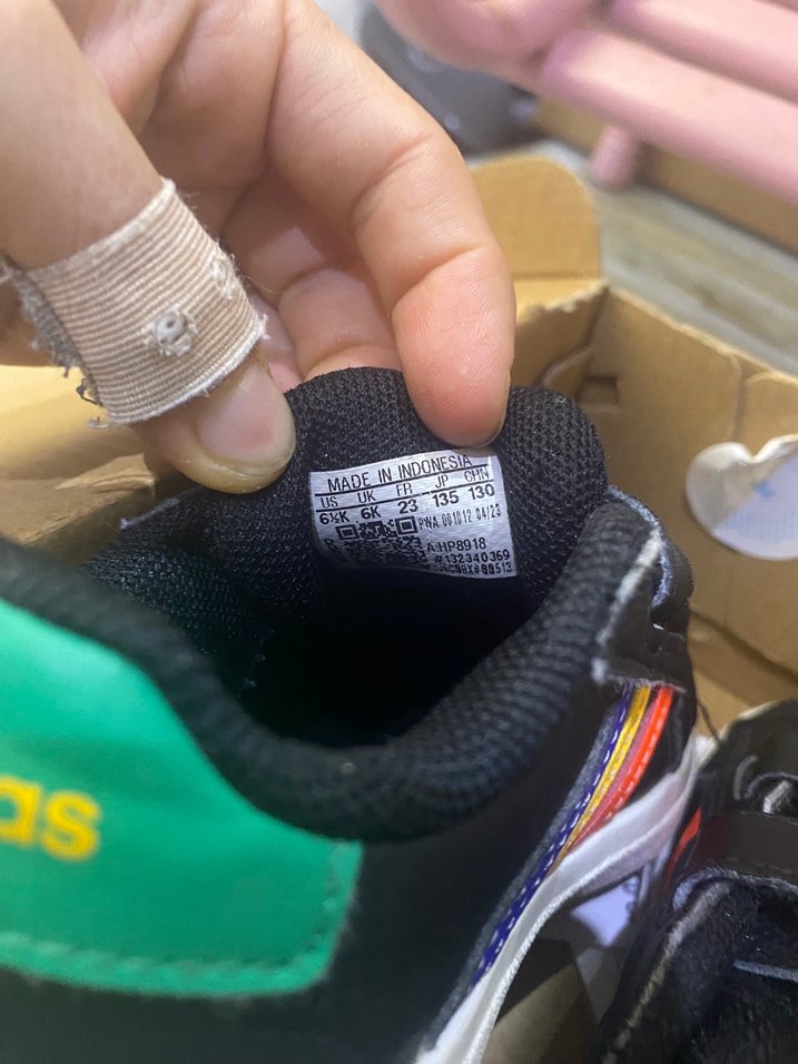 Erkek Çocuk Renkli Cırt Cırtlı Spor Ayakkabı - Görsel 5