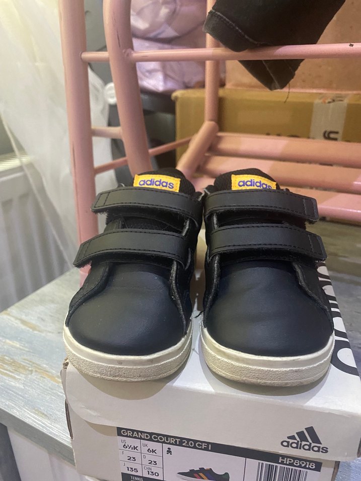 Erkek Çocuk Renkli Cırt Cırtlı Spor Ayakkabı - Görsel 2