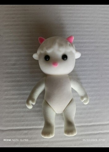 Beden Sylvanian koç ailesi(2li)damat ve turuncu bebek koc