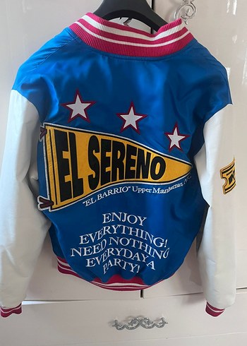 Mavi Baskılı Erkek Spor Ceket - Görsel 5