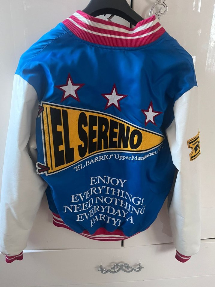 Mavi Baskılı Erkek Spor Ceket - Görsel 5