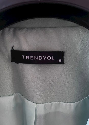 Düğmeli Pastel Renk Kadın Blazer Ceket - Görsel 5