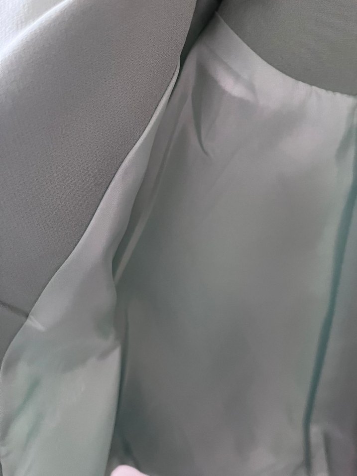 Düğmeli Pastel Renk Kadın Blazer Ceket - Görsel 3