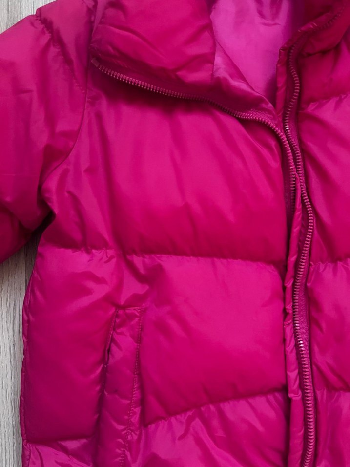 Pembe Şişme Kadın Kışlık Mont - Görsel 4