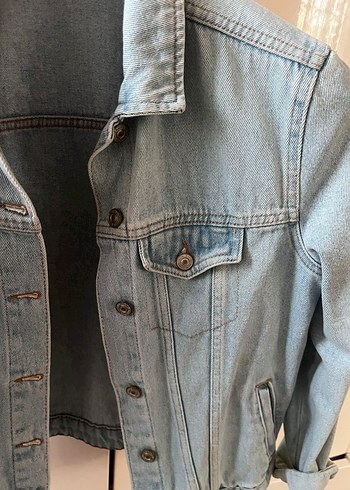 Mavi Kadın Denim kot Ceket, Regular Fit, Uzun Kollu - Görsel 4