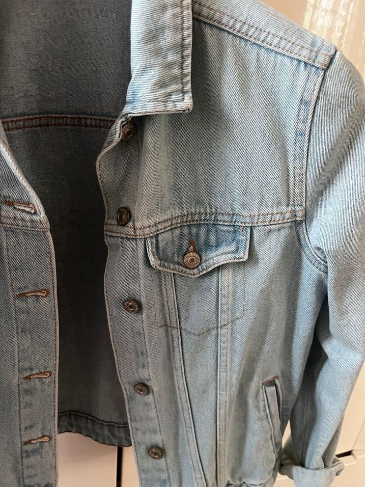Mavi Kadın Denim kot Ceket, Regular Fit, Uzun Kollu - Görsel 4