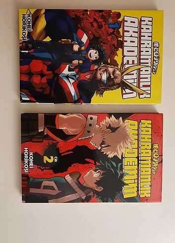 my hero academia manga 1-2