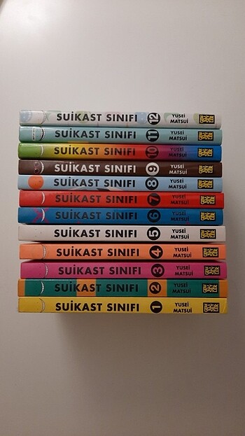 suikast sınıfı manga 1-2-3-4-5-6-11-12