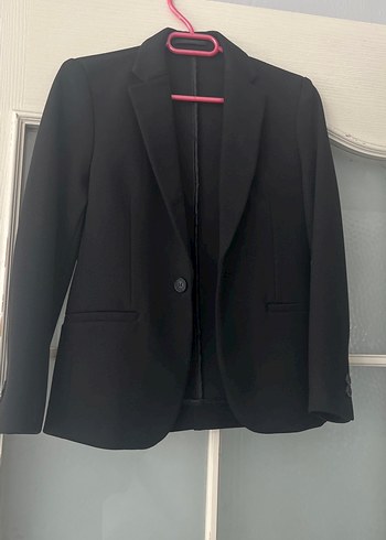 LC Waikiki Sik Siyah Tek Dugmeli Blazer Ceket
