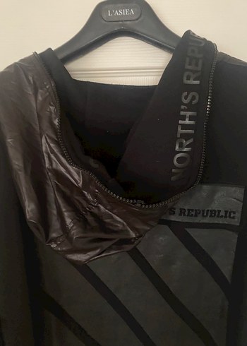 Siyah Kapüşonlu Spor Kadın Ceket - Görsel 5