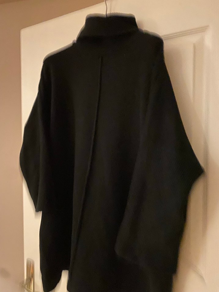 Siyah Triko balıkçı yaka - Görsel 3