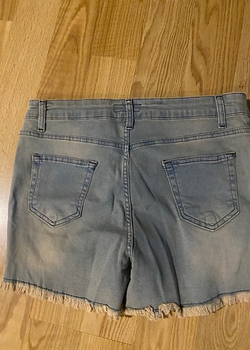 Rahat Kesim Kadın Mini Denim Şort - Görsel 4