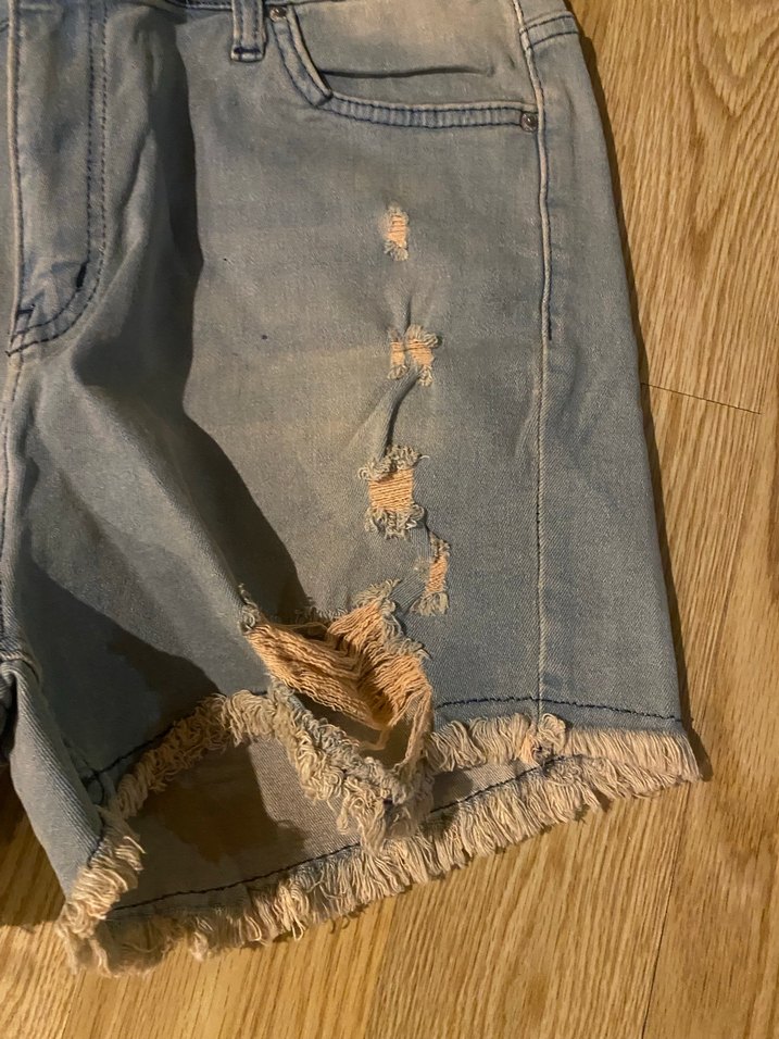 Rahat Kesim Kadın Mini Denim Şort - Görsel 3