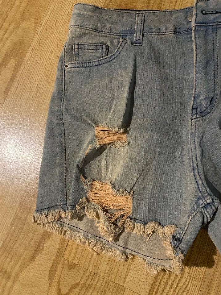 Rahat Kesim Kadın Mini Denim Şort - Görsel 2