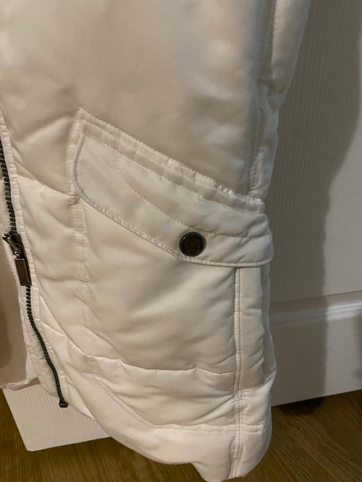 Adidas Ekru Fermuarlı Kadın Spor Yelek - Görsel 4