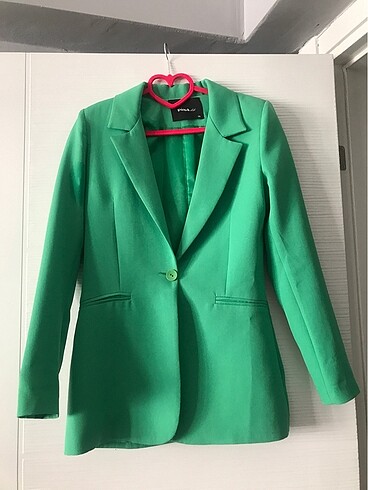 s Beden yeşil Renk Ceket