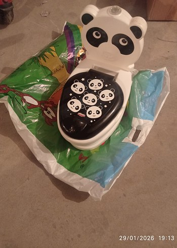 Panda Desenli Bebek Lazımlığı - Görsel 6