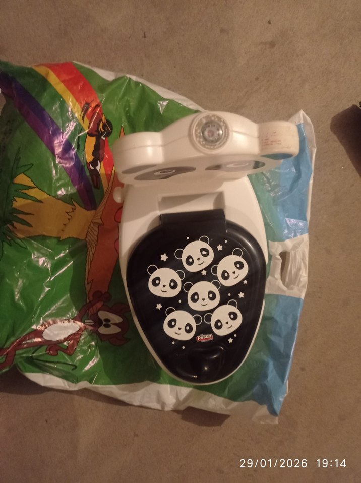 Panda Desenli Bebek Lazımlığı - Görsel 2