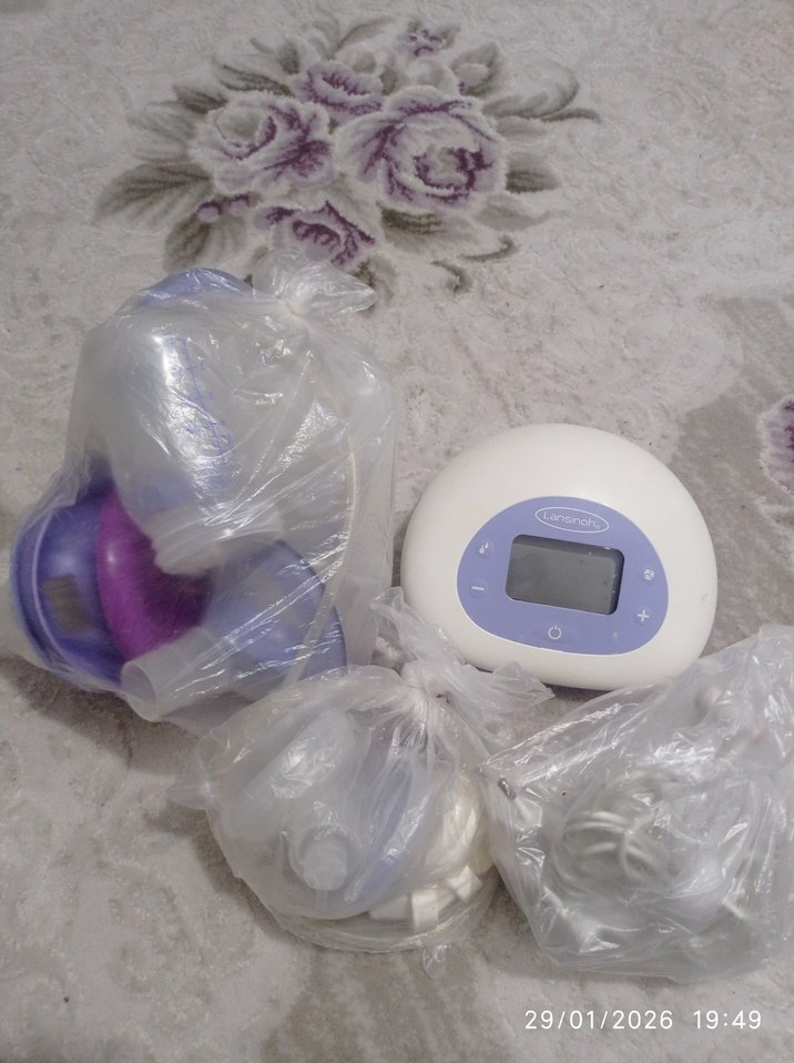 lansiloh Mor Göğüs Pompası - Görsel 2