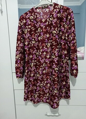 Açık bordo tunik 