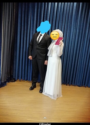 Tesettür abiye elbise
