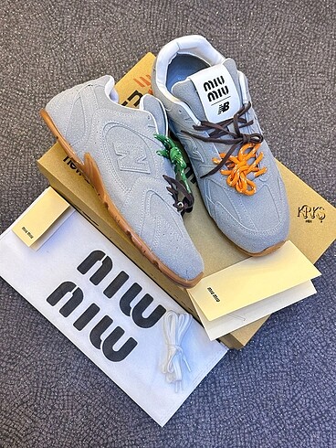 42 Beden turkuaz Renk MIU MIU NEW BALANCE ERKEK SPOR PREMİUM