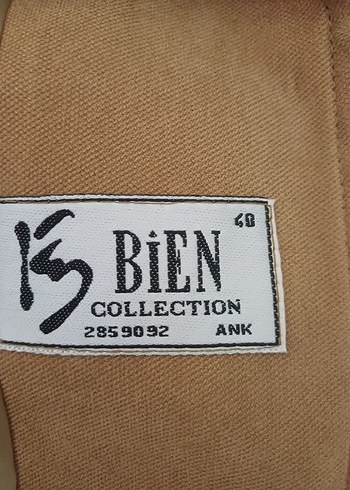 Bien life Düğmeli Kahverengi Süet Kadın Ceket