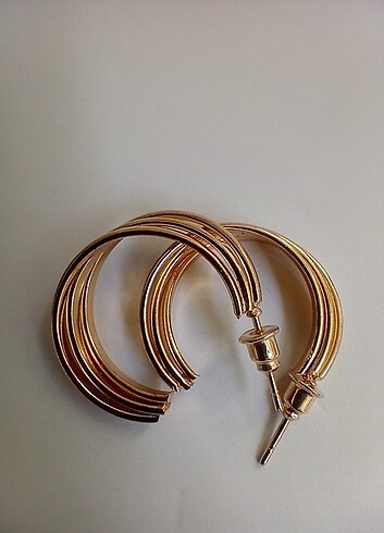 Accessorize 3'lü görünüm Halka Model Küpe