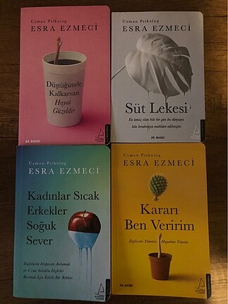 Esra ezmeci kitapları
