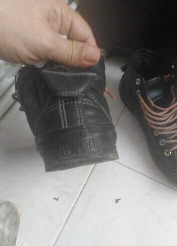 42 Beden siyah Renk Converse ayakkabı