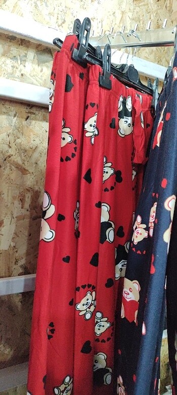 diğer Beden Kadife pijama altı