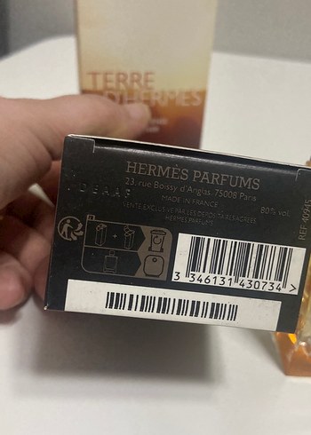 Hermes Terre Vetiver Erkek Parfümü 50 ml edp - Görsel 4
