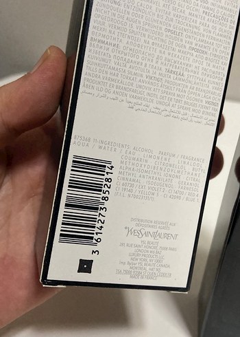 Yves Saint Laurent Erkek Parfümü 100 ml edp - Görsel 4