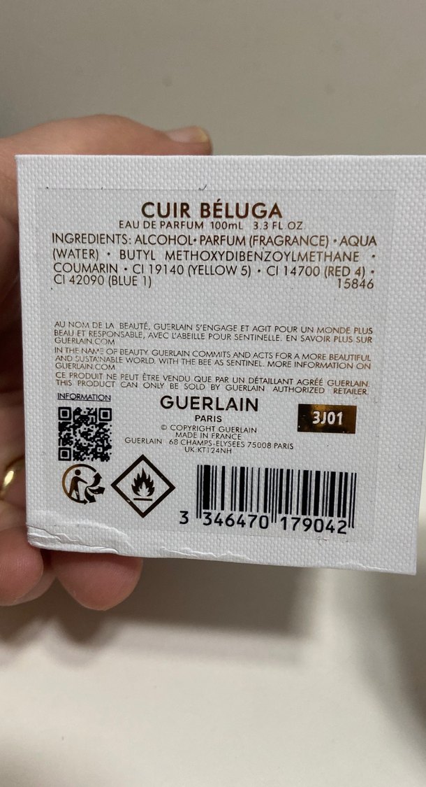 Guerlain Cuir Beluga 100 ml edp - Görsel 4