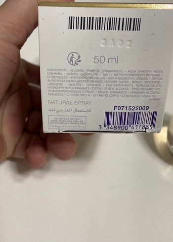 Dior J'adore Kadın Parfümü 50 ml edp - Görsel 3