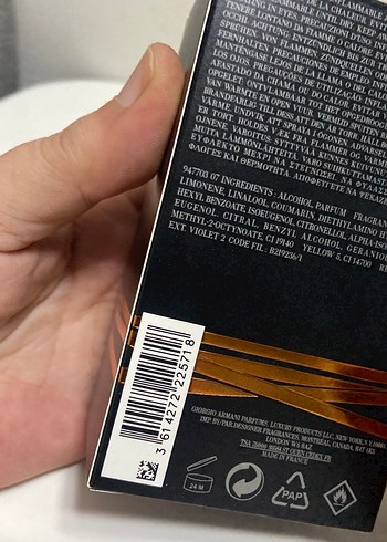 Emporio Armani Stronger With You Intensely 50 ml edp - Görsel 4