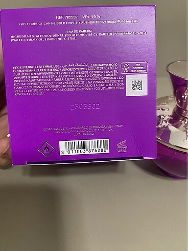  Beden Versace Dylan Purple 100 ml edp