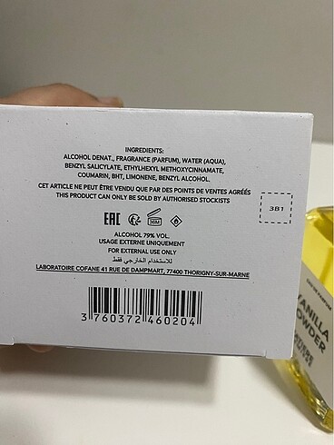 Beden Matiere Premiere Vanilla Powder 100 ml edp