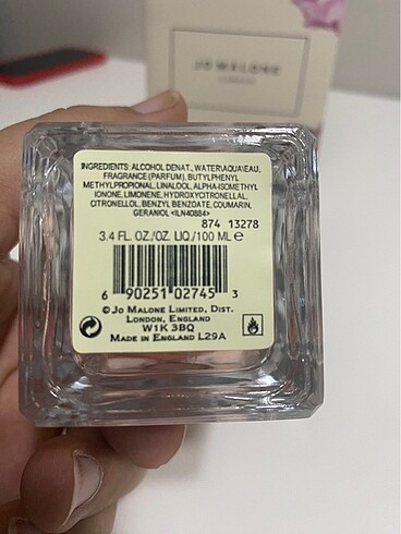 Diğer Jo Malone Peony Blush Suede 100 ml
