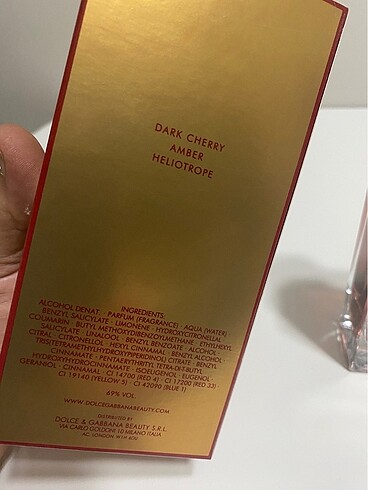 Beden Renk Dolce&Gabbana Q İntense 100 ml